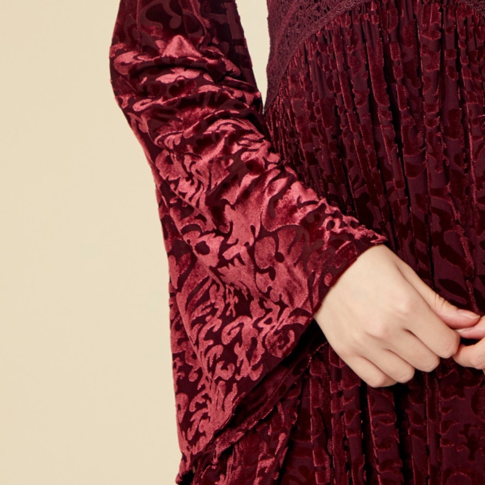 Altar'd State Marin Velvet Dress - Picture 9 of 9
